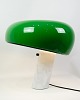 Osted Antik & 
Design 
presents: 
Flos 
Snoopy Table 
Lamp - White 
Marble Base and 
Green Top Shade 
- Achille
Great ...