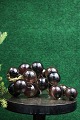 Decorative, old bunch of grapes with large grapes in colored acrylic...