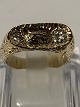 Antik Huset 
presents: 
Gold ring 
with two 
diamonds in 14 
carat gold
Size 54