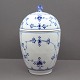 Royal Copenhagen, blue fluted porcelain; A lid vase #377