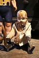 Decorative, old doll in papier-mâché with a really nice old patina. 
Height: 33cm.