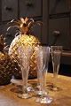 K&Co. presents: 
6 antique 
19th century, 
French 
champagne 
glasses in 
crystal with 
beautiful 
stem...