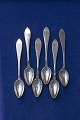 Antikkram 
presents: 
Danish 
silver 
flatware, set 
of 6 tea spoons 
14cms with 
hallmark GS
