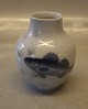 999-45 A RC Round Vase 10.5 cm Blue Fish Royal Copenhagen 
