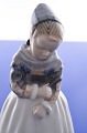 Royal Copenhagen figurine 1251 Girl in national custome