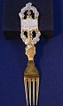 Antikkram 
presents: 
Michelsen 
Christmas spoon 
1926 of Danish 
gilt sterling 
silver