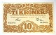 Lundin Antique 
presents: 
Denmark. 
Banknote 10 kr 
1930