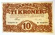 Lundin Antique 
presents: 
Denmark. 
Banknote 10 kr 
1917 D