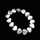 Bestik.dk 
presents: 
Karl 
Gustav Hansen 
for Hans 
Hansen. 
Sterling Silver 
Heart Bracelet 
#236. 19 cm.