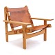 Aabenraa 
Antikvitetshandel 
presents: 
Spanish 
Chair by Kurt 
Østervig 
Denmark circa 
1960. Oak and 
leather - Nice 
...