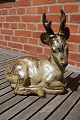 Royal 
Copenhagen 
Denmark 
stoneware 
figurine No 
20507, Stag.