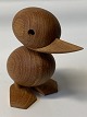 Wooden duckling, designed by Hans Bølling
Height: 9 cm.