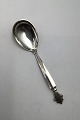 Danam Antik 
presents: 
Georg 
Jensen Sterling 
Silver Acanthus 
Jam Spoon 163B 
(curved)