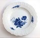 Royal Copenhagen. Blue flower, svejfet. Dinner plate. Model 624 (1621). Diameter 
25 cm. (1 quality)