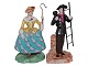 Royal Copenhagen overglaze figurines
The Shepherdess and the Chimneysweeper
by Queen Margrethe II