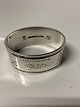 Napkin ring Sterling silver.
Stamp: 925S
Size: 2.2 x ø 4.5 cm.