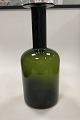 Danam Antik 
presents: 
Holmegaard 
Art Glass vase 
/ Flask by Otto 
Brauer in green 
Color