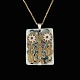 Bestik.dk 
presents: 
Royal 
Copenhagen. 
Porcelain and 
Sterling Silver 
Pendant.