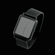 Georg Jensen. Wrist Watch #348 - Black - Thorup & ...