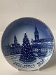 Bing & Grondahl Jubilee Christmas plate with gold, 1895-1995
1930