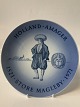 RC Plate with motif Holland Amager.
1521 store Magleby 1971.