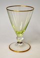 Hjortholm 
glass, uranium 
green bowl, 
white wine, ...