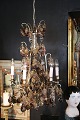 K&Co. presents: 
Old French 
prism 
chandelier with 
lots of fine 
glass fruits in 
clear and 
delicate violet 
colors...