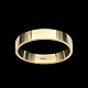 Frantz Hingelberg. Hinged 14K Gold Bangle.