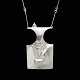 Bestik.dk presents: Lapponia. Sterling Silver Necklace - Björn Weckström - 1974.