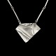 Bestik.dk presents: Claus Georg Melcher - Copenhagen. Modern Sterling Silver Necklace / Brooch.