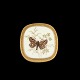 Bestik.dk presents: Royal Copenhagen. Gold Plated Porcelain and Sterling Silver Brooch / Pendant.