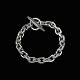 Bestik.dk presents: H. Fischer - Copenhagen. Sterling Silver Anchor Chain Bracelet. 65g.