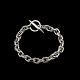 Bestik.dk presents: Henry Roland - Denmark. Sterling Silver Anchor Chain Bracelet. 42g.