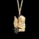 Bestik.dk presents: Lapponia. 14k Gold 'Spring of Meriba' Necklace with Tourmalines - Björn Weckström - 1973.