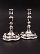 Sterling silver 
candlesticks