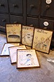 Decorative, old 
drawings 
(prints) by Leo 
Fredsbjerg ...
