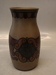 Brown Vase 19 
cm Art Nouveau 
pattern #89 L. 
Hjorth ...