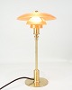 Osted Antik & 
Design 
presents: 
PH Table 
Lamp - Model PH 
2/1 - Limited 
Edition - Brass 
& Amber Colored 
Shades - ...