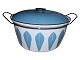 Extra large blue Lotus Pot 32 cm.