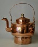 Copper kettle, 
19th century.