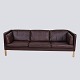Sofa - 3rd 
Person - Brown 
Leather - 
Danish Design - 
1970s

