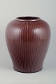 Aluminia 
"Marselis" 
large faience 
vase.
