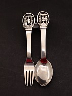 H C Andersen set of children's cutlery