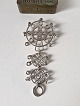 Frank Juhls 
large silver 
brooch