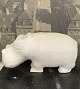 Figure of 
hippopotamus 
made of plaster