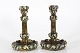 Thorvald 
Bindesbøll
Art Nouveau 
pair of candle 
sticks