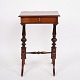 Antique Side 
Table With 
Drawer - Hand 
Polished 
Mahogany ...
