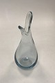 Holmegaard 
Duckling / Beak 
Vase of 
clear/aqua 
colored glass
