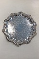 Ornamented 
English Silver 
Plated Serving 
Tray