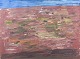 Sven Erik 
Markhed
“Rött 
landskap”.
Oil on canvas.